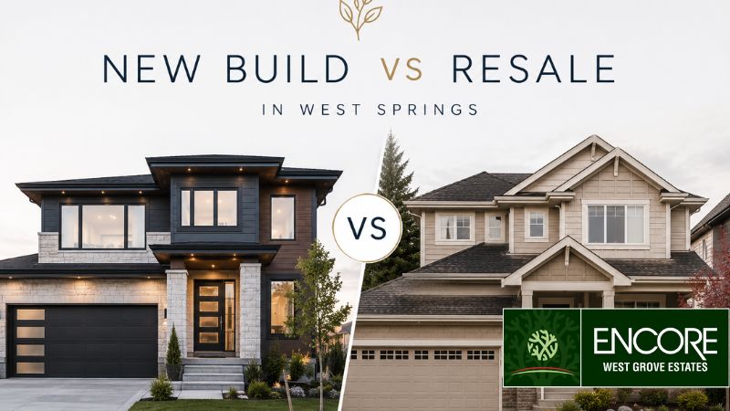NEW BUILD VS RESALE IN WEST SPRINGS – NEW HOMES CALGARY